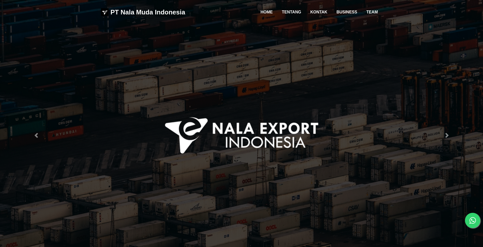 Company Profile Landing Page (Nala Export)