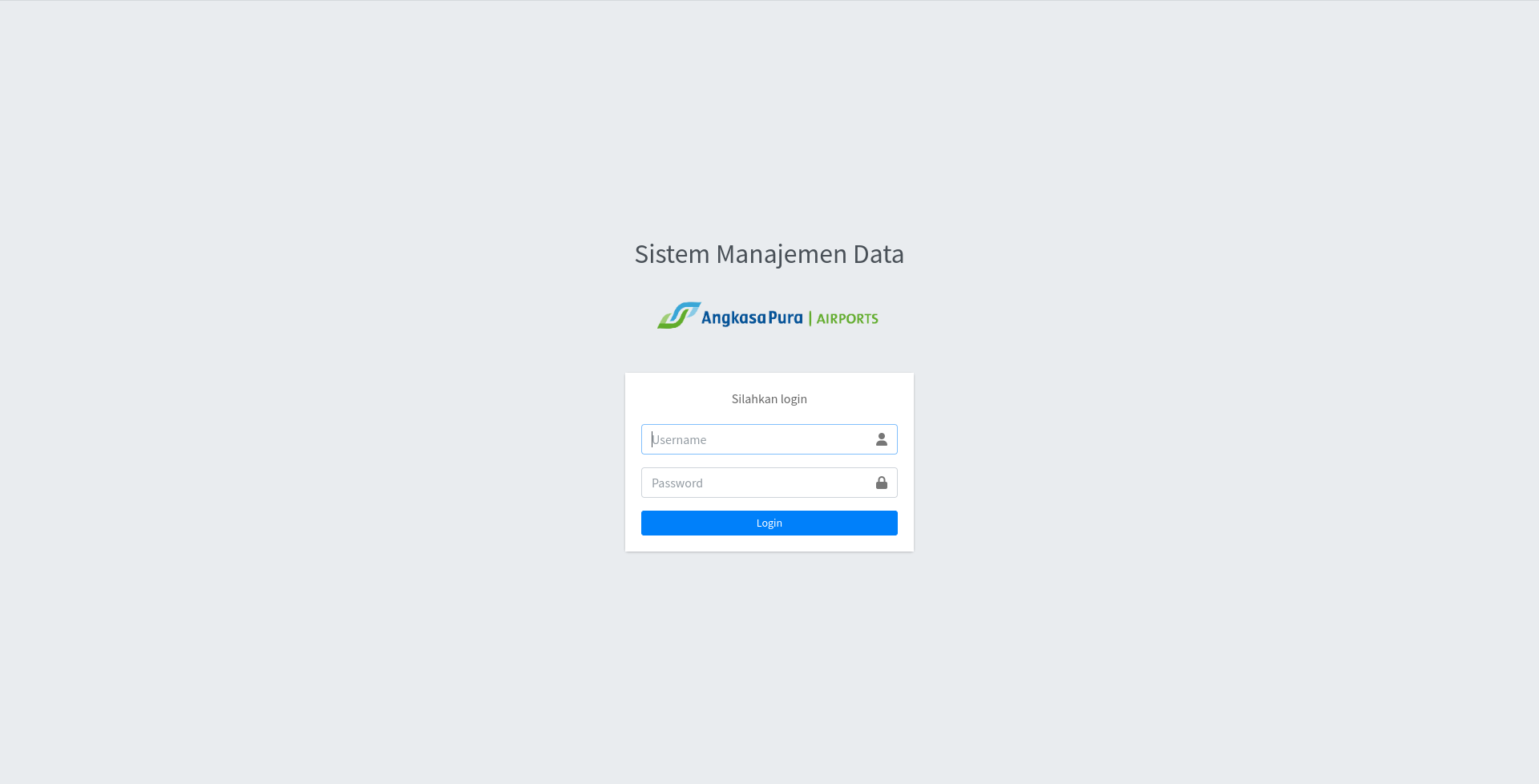 Sistem Manajemen Data (SIMANDAT)
